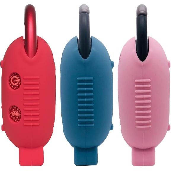 JCHPINE Silicone Cover Case for JBL Clip 4 Portable Bluetooth Speaker, Protective Carrying Case for JBL Clip 4 Portable Bluetooth Speaker Stand Up