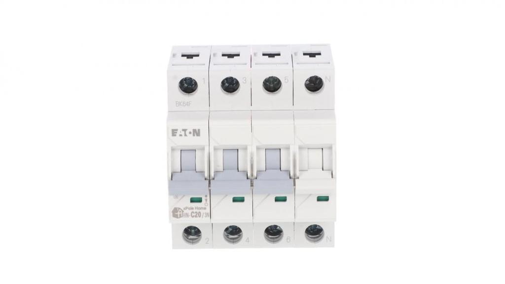 Circuit Breaker 3P+NC 20A 6kA AC xPole Home HN-C20/3N 194912