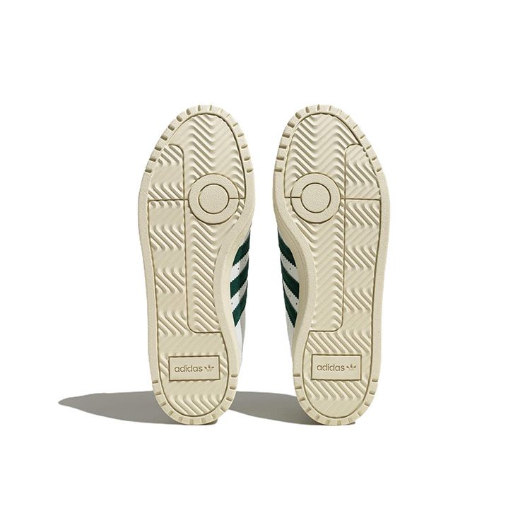 Adidas Originals Ny 90 Stripes Leather Casual Slip Resistant Lightweight Low Top Sneakers Unisex Sneakers White Green HQ4272