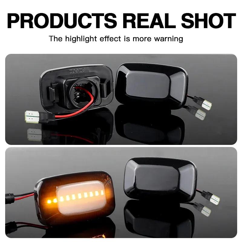 For Toyota Hilux LN140 LN150 LN160 LN170 1997 1998 1999 2000 2001 2002 2003 2004 2005 Dynamic Led Side Marker Turn Signal Lights