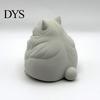 Desktop Decorations for Office Fat Cat Figurine, Cute Lazy Desk Car Decor with Solid Base, Heartwarming Holiday Gifts Mini Calming Statue Office,