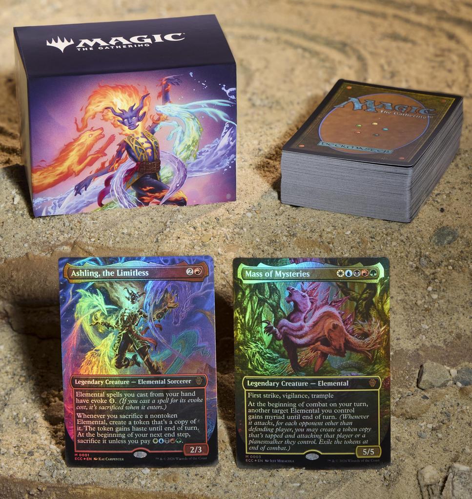 The Gathering Lorwyn Eclipse Commander Deck Tanz der Elemente Magic -