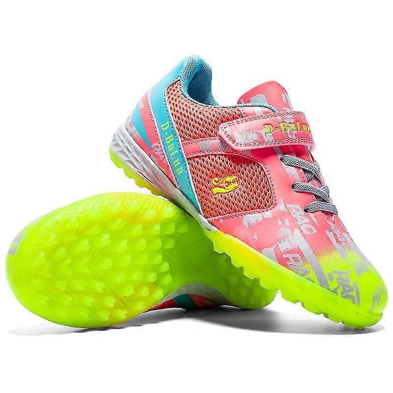 Boys Soccer Shoes Non-Slip Football Boots Cleats Grass Soccer Sneakers For Kids 968 25-26