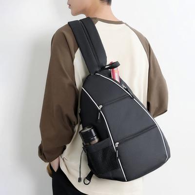 Pickleball Bag Tennis Badminton Racket Backpack Adjustable Sling Shoulder Sports Bag Pickleball Backpack