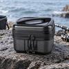 Portable Fishing Accessory Box with Handle MultiCompartment Zippered Tackle Storage