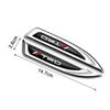 2Pcs Car Metal Car Wing Side Emblem Fender Stickers For Toyota Rav4 TRD Prado Hilux Corolla Auris Prius Camry Venza