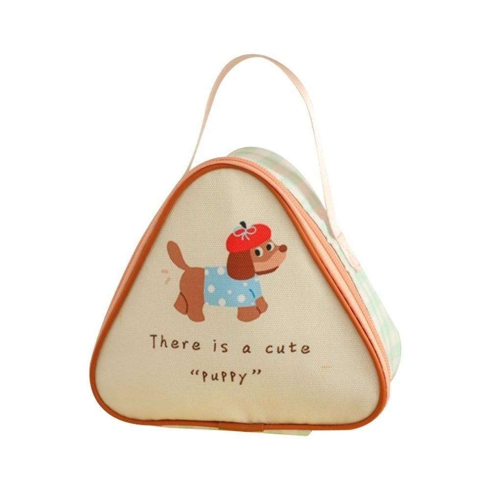 Animal Print Thermal Food Tote Bag Oxford Fabric Lunch Box Carrier Insulated Breakfast Bag  Outdoor