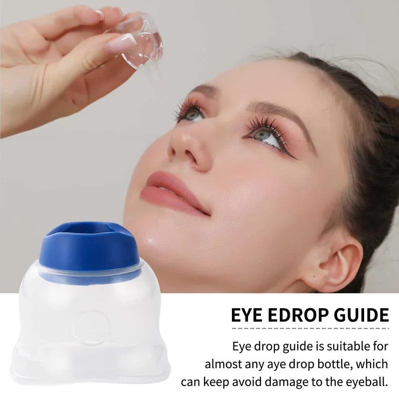 Reusable Eye Drop Helper Easy to Use Eye Dropper Tool For Clean Precise Eye Drop Application Fits Most Eye Drop Bottles
