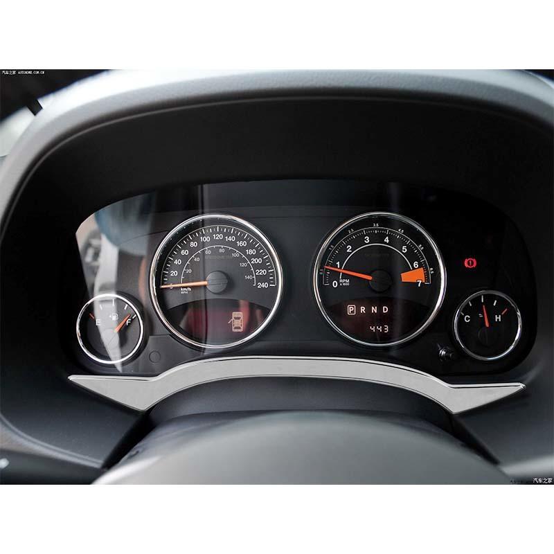  ABS  Dashboard Decoration Cover Sticker Fit For Jeep Patriot 2011-2016 For Jeep Compass 2008-2016 Interior Accessories
