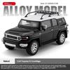 1/24 Scale TOYOTA FJ Cruiser Off-Road SUV Alloy Metal Diecast Model Car High Quality Decorative Trendy Ornaments Gifts Box for Friend