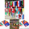 Exquisitely Crafted Multi-cultural Flags In 50-100 Assorted Countries