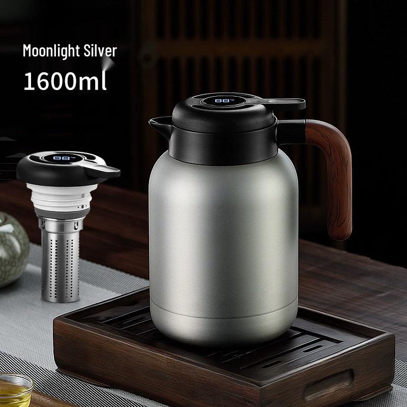 316L Stainless Steel Large-Capacity Thermos Kettle for Tea Brewing and Steeping