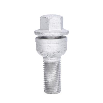 M14x1.5 Wheel Lug Bolt Nut Stud 8R0601295A Ball Seat Cold Forged Steel Replacement for Q3 Q5
