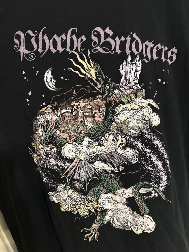 Retro Phoebe Bridgers Black Unisex Gift For Fans All size S-5XL Shirt HD482 Unisex T-Shirt L