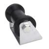 4 Inch Boat Trailer Roller with Panel Bracket Rubber Keel Roller Assembly Kit for Boat Yachts Ships