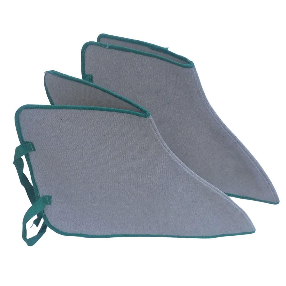 

Professional welder foot cover canvas material heat insulation splash proof abrasion resistant welding toe protector China Mainland