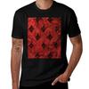Red Queen Pattern TShirt Plus Size Lightweight Top
