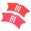 2pcs 4 in 1 Nose   Stencil Shadow Tool Reusable Silicone Shadow Template Highlighter Template for Highlighter   Lip Line Eyelash