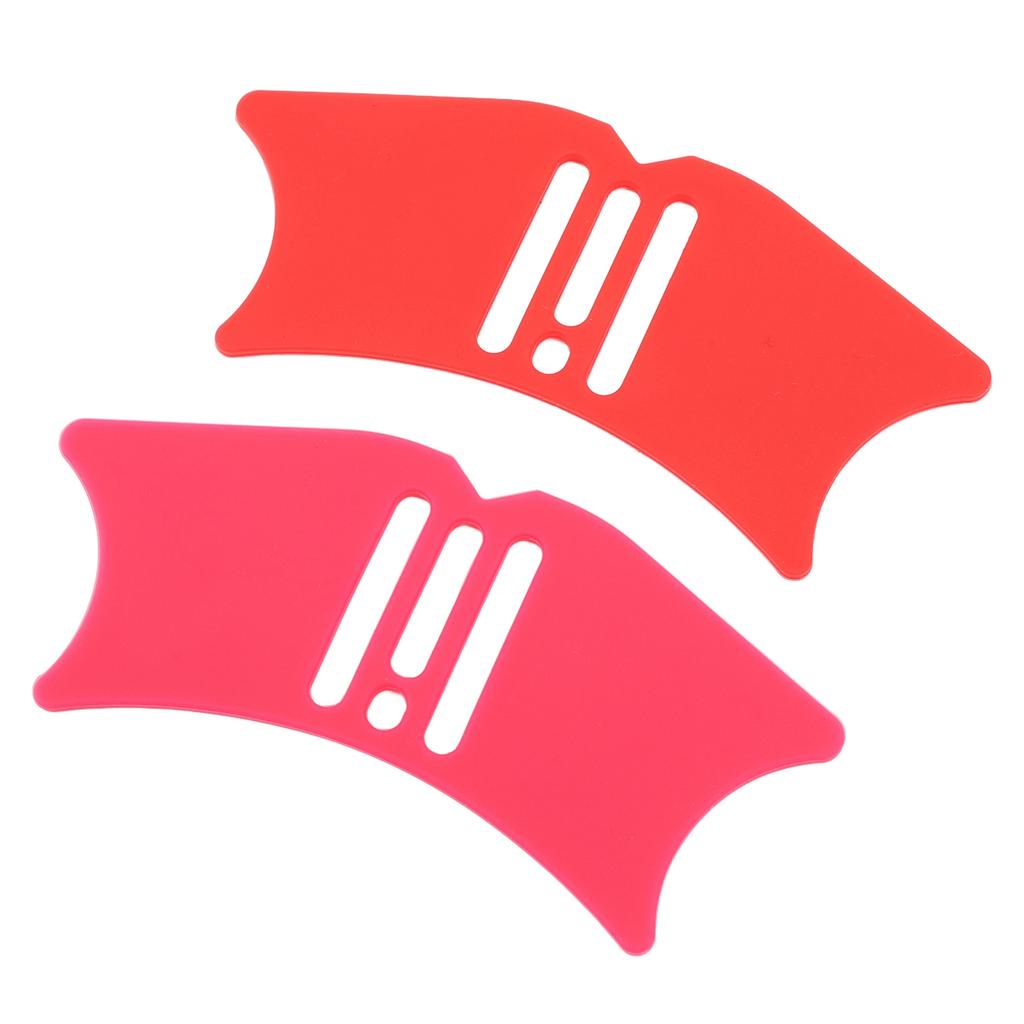 2pcs 4 in 1 Nose   Stencil Shadow Tool Reusable Silicone Shadow Template Highlighter Template for Highlighter   Lip Line Eyelash