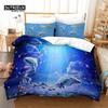 Mystery 12 Constellations Duvet Cover Set Cartoon Anime Bedding Set For Kids Teens Adult Polyester Comforter Cover Bedroom Decor