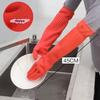 Long Non-Slip Reusable Rubber Dishwashing Gloves for Household Cleaning Kitchen Housework Dishes Cars Gardening - Multipurpose