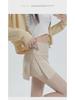 Gonna Midi Snellente a Vita Alta da Donna - Stile Hot Girl Primavera/Estate, Spacco Sportivo Bodycon Anti-Esposizione con Dettaglio Pantalone Fluido.