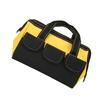 16-Zoll-Werkzeug-Aufbewahrungstasche mit breiter Öffnung, strapazierfähig, wasserdicht, tragbar, Handwerkzeug-Tragetasche, Gelb