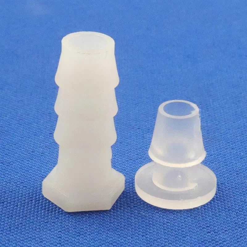 20pcs 1.6-14mm Sofe Pipe Barbed Plug Irrigation Water Supply System Water Stop Connector Tank Joints Plastic Hose End Cap(10mm,50pcs)