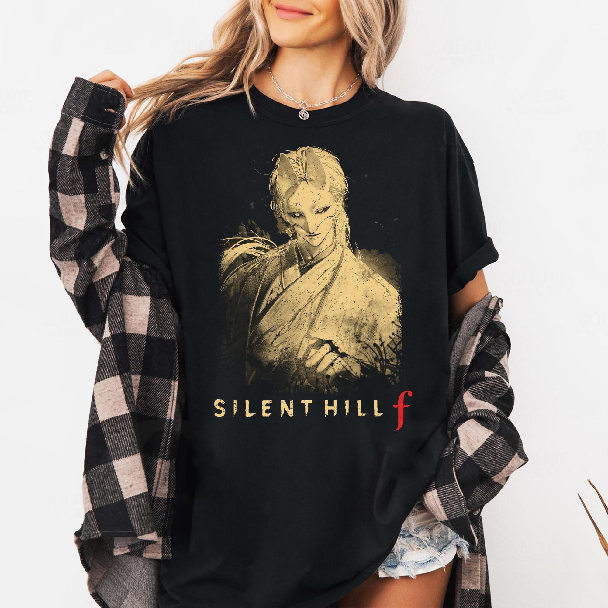 

Silent Hill F Printed Tshirt Womens SpringSummer Fashion Trend Pure Cotton Top Neutral Short Sleeve Tshirt 4XL