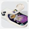 Astronaut Space Pattern PU Leather Full Lens Protect Soft Phone Case for Huawei Honor Infinix iPhone Vivo