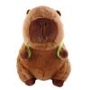 Simulation Capybara Plush Doll With Turtle Animal With Turtle Backpack  Christmas Toy