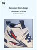 Jungen Herbst 2024 High-Top Rutschfeste Weiche Sohle Skateschuhe für Kinder