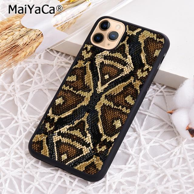 Cobra Python Snake Skin Phone Case Cover For iPhone 17 Air 13 14 16 16e 15 Pro Max Plus 11 12 Shell  Coque