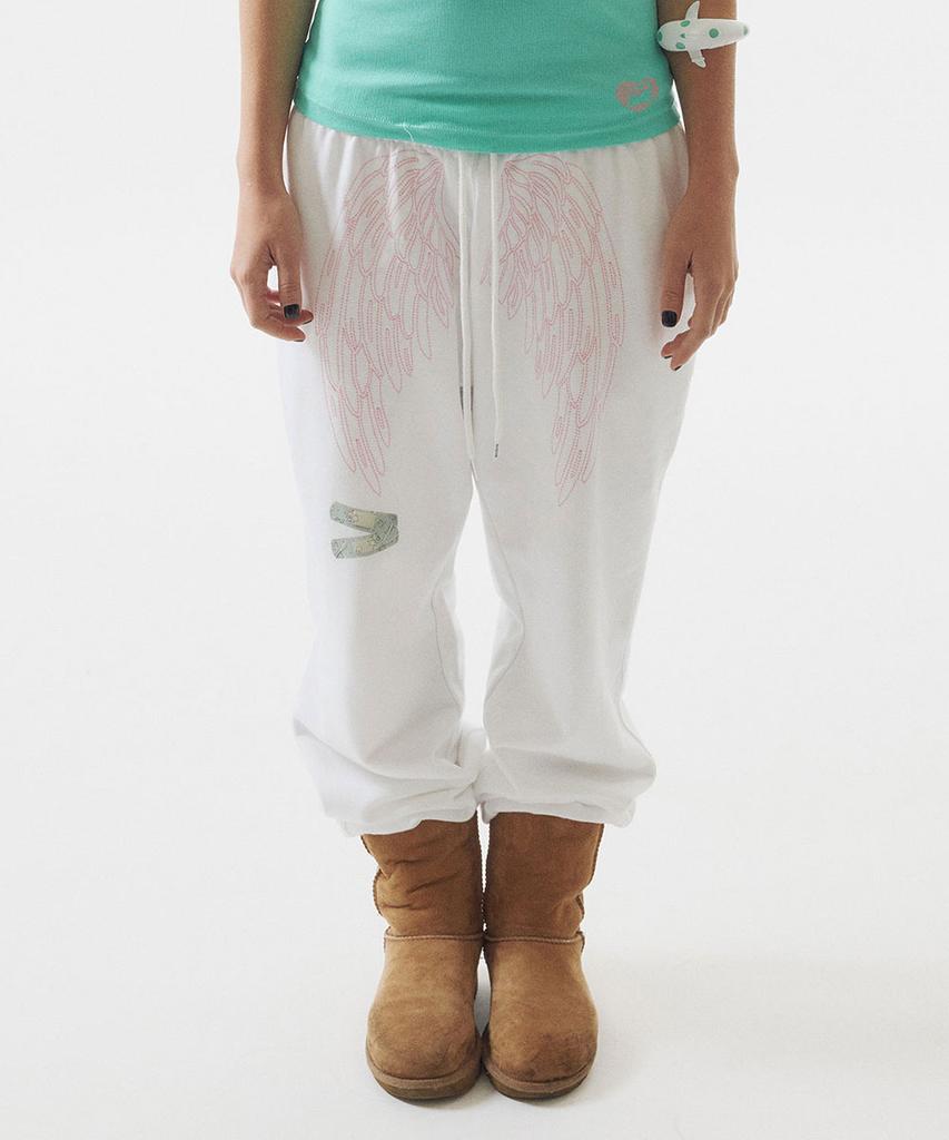 SCULPTOR Angelic Sweatpants White