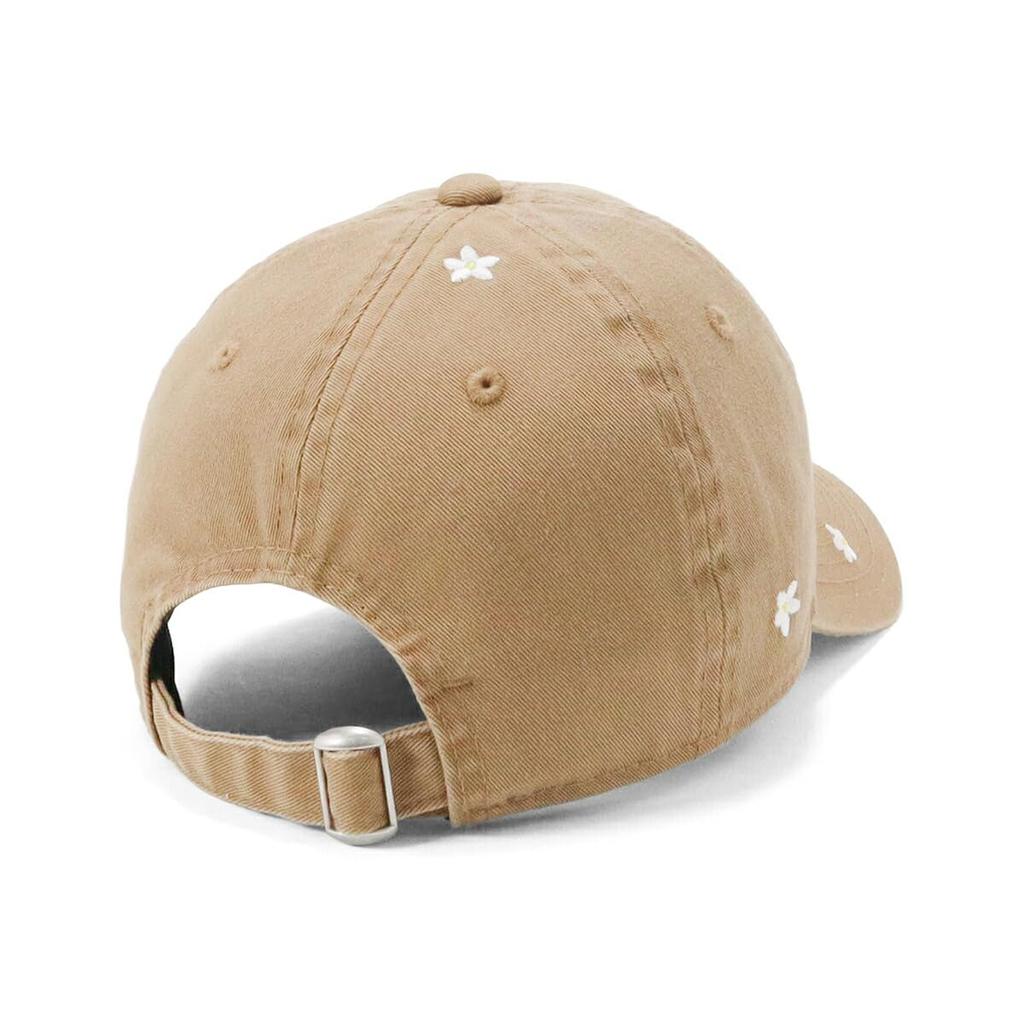 New Era Kids Flower ONSPOTZ YOUTH Youth 9Twenty Floral Script Logo Cap, Design, Exclusive, Khaki, 52-56cm,