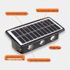 Solar 4LED Dual-Color Outdoor Wall Washer Light