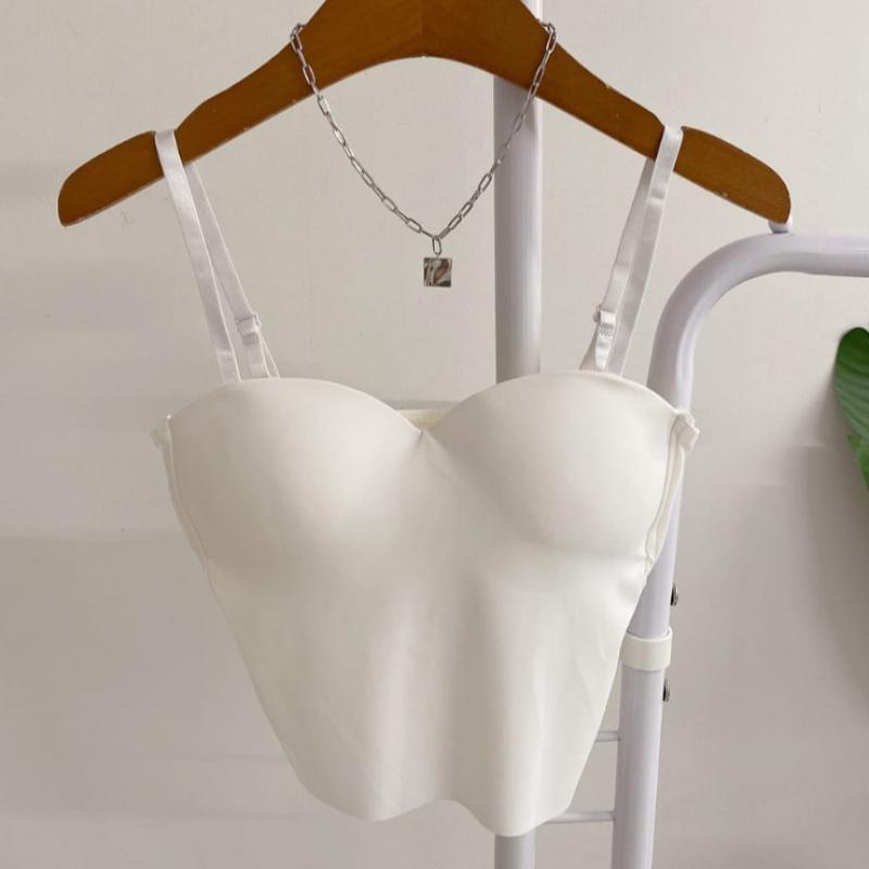 Honey J Women S Half Heart Cap Built In adJuStable Strap SleeveleSS Top 4 colorS