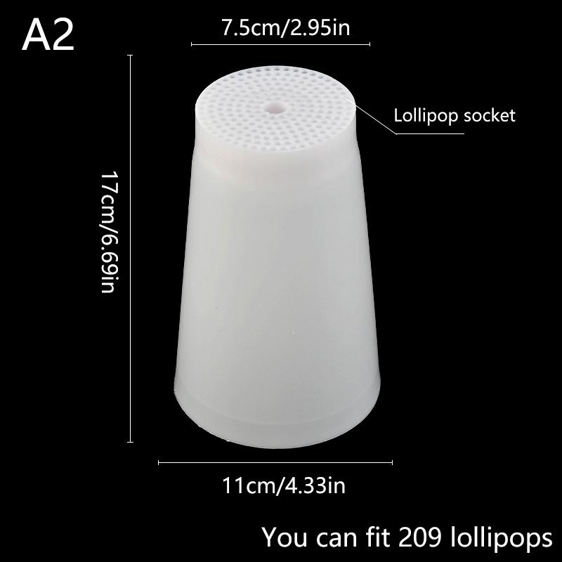 Lollipop Bouquet Stand Space-Saving Lollipop Holder Candy Display Diy Fruit Candy Arrangement Tool 118/209 Holes Fixation Stand