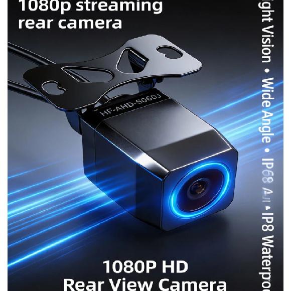 Automobile Monitoring Driving Recorder 4Pin Reversing Camera HD Night Vision AHD1080P Reversing Image.