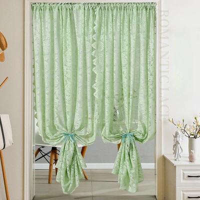 Spitze Polyester Mückendichte Türnetz Gitter Hängender Türvorhang Seite Fliegenfrei Stanzfrei Vintage Spitzengardinen Romantisch Halbtransparent Floral Spitze Vorhang