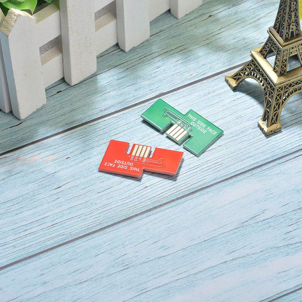 Wixine 2Pcs for Serial Port 2 SD2SP2 Micro SD Card TF Card Reader Accessories Spare Parts Random Color