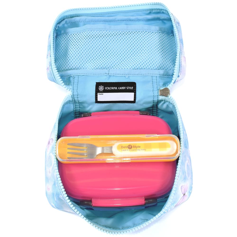 COLORFUL CANDY STYLE Lunch Bag Vanity PET Moonlight Butterfly