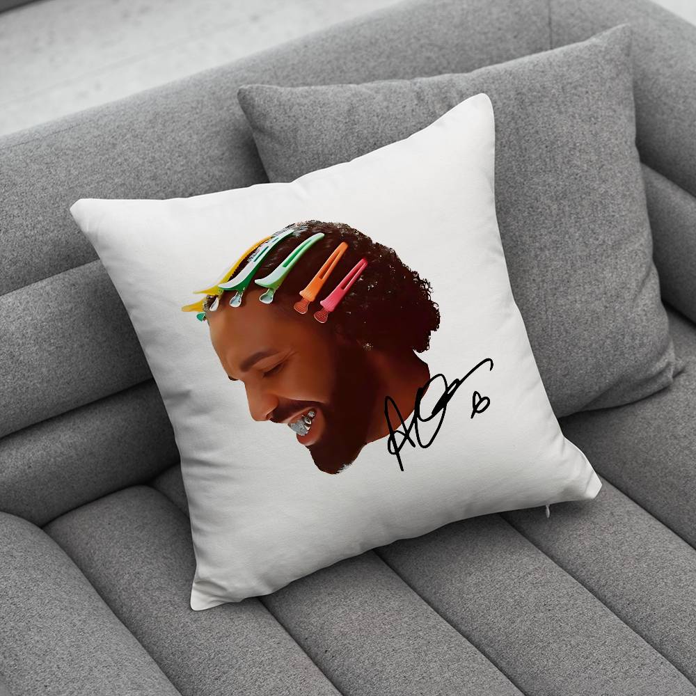 Rapper DDrake Pillow Case Pillowcase Home Sofa Cushions Car Cushions Pillowcover Office Pillowshell Pillow