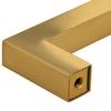 Furniture Handles 5 Pcs Golden 480 Mm Stainless Steel