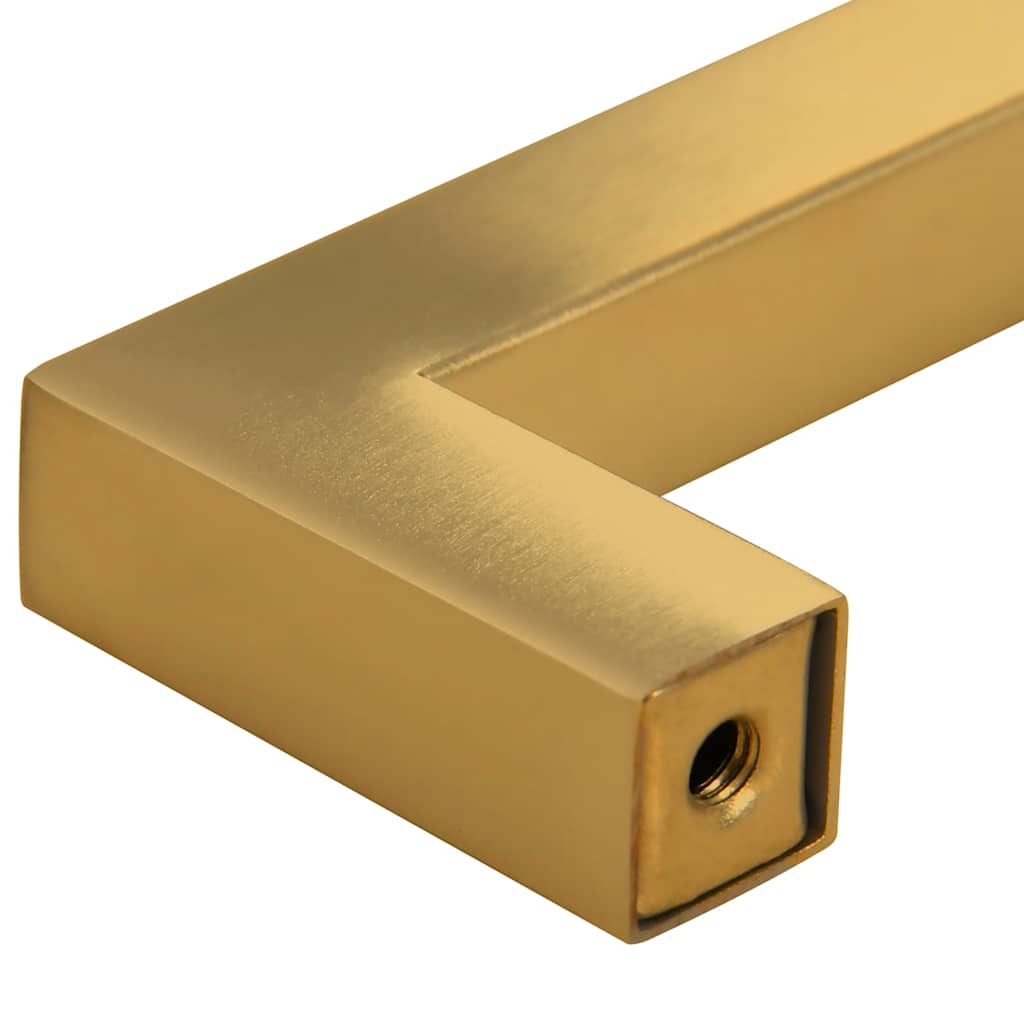 Furniture Handles 5 Pcs Golden 480 Mm Stainless Steel