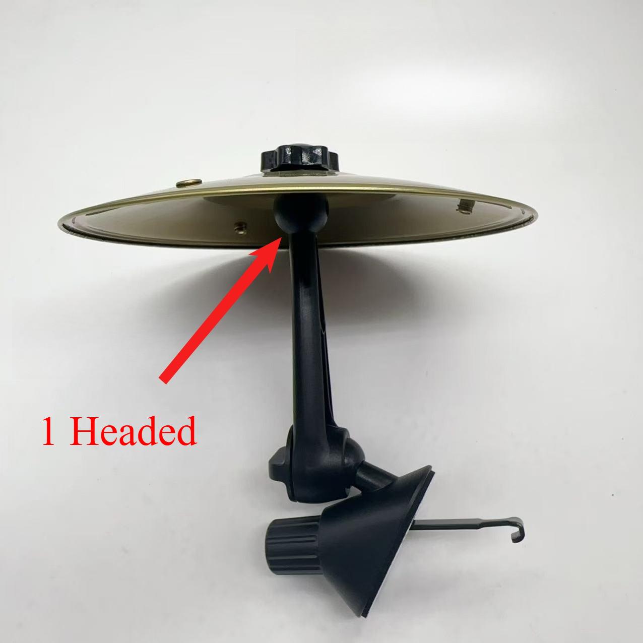 Car Collision Drum Cymbal Style Ventilation Drum Mini Drum Music Saucer Car Collision Alloy Easy To Install Clip on Ventilation Gold - A