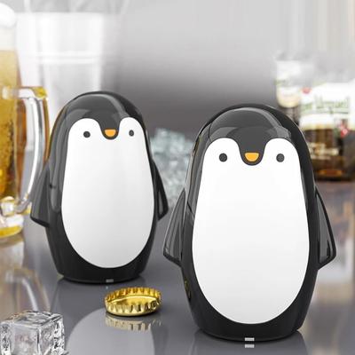 Multifunctional Penguin Bottle Opener Manual Portable Tin-Opener Stainless Steel Penguin-shaped Food Can Opener Food Can Tin