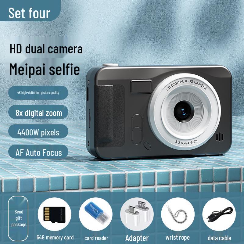 Câmera Digital Retro de 2,4 Polegadas - Mini CCD Portátil HD