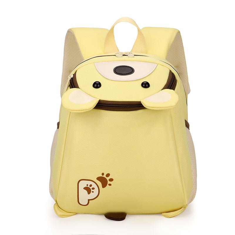 

Cartoon Children s Schoolbag Boys and Girls Backpack Kindergarten Backpack жовтий