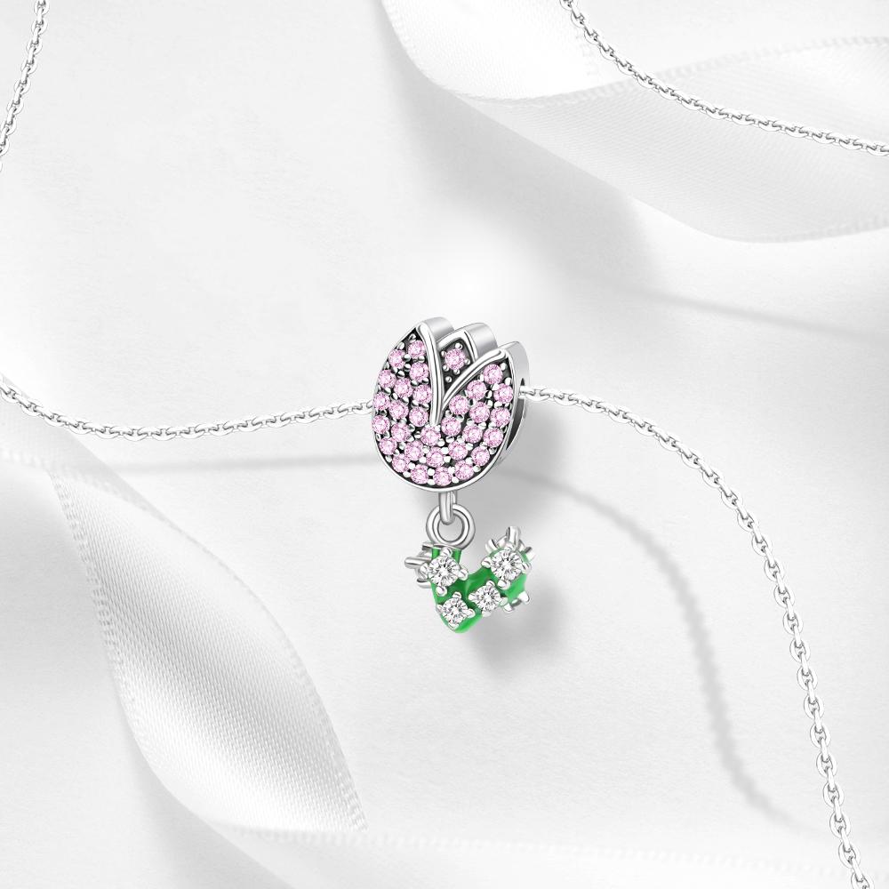 Valentines Day Gift Fireworks Daisy Rose Bird Copper Plated For Charms Popular Copper Plated Bracelet For Jewelry Making